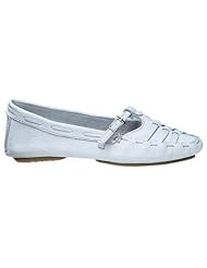 Bullboxer Ballerina Mokassin Leder weiss
