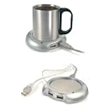 eGadget Desktop USB Cup Warmer...Built in 4 Port USB Port for Use with Desktops / Laptops / Notebooks / Netbook / iMac / Macbook....Free Delivery....Next Day Delivery Option