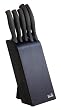Kitchen Devils 5 piece Black  control Knife block