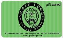 Grey Lodge Pub Gift Card ($30)