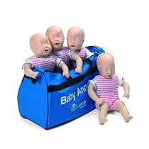 LAERDAL EMT TRAINING MANIKIN BABY ANNE QUAD PACK NEW
