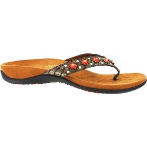 Vionic Floriana Womens Thong Sandals Bronze Croco - 9 Medium