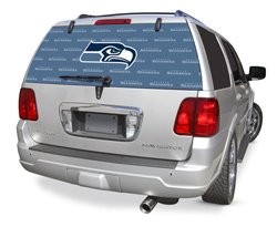 Seattle Seahawks Rearz (24"x 66") Glass Window Tattoo - NFL Football