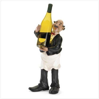 French Waiter Wine Holder