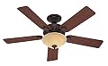 Hunter Fan 23723 52-Inch Five Minute Ceiling Fan, New Bronze