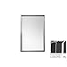 RonBow 603423-PC Metal Framed 23" x 34" Mirror,Polished Chrome