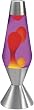 Lava Lite 52 oz Lava Lamp - Yellow/Purple/Silver