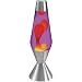 Lava Lite 5225 16.3-Inch Silver Base Lava Lamp, Yellow/Purple