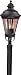 Murray Feiss OL1908BK Castle Post Mount Light