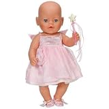 Enlarge toy image: Baby Born Wonderland Fairy Costume (Pink) -  preschool activity for young kids