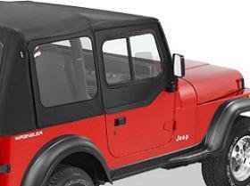 Bestop 5178515 Jeep Accessories - WRANGLER 88-95 BLK. DEN
