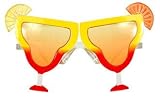 Tequila Sunrise Deluxe Glasses