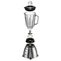 Unold 8865 Standmixer Edelstahl geb&uuml;rstet/Schwarz