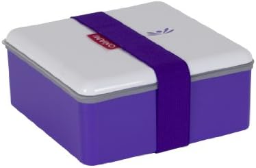 Omami Square 1.2-Quart Lunch Box, Purple