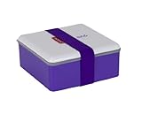 Omami Square 1.2-Quart Lunch Box, Purple