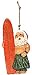 Santa Surfboard Hawaii Christmas Ornaments Hawaii 30103