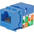90 Degree CAT5E Jack Snap-in
