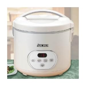 Click here to buy Aroma 10-Cup Programmable Rice Cooker - ARC830TC by Aroma.