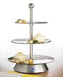 Sensio 13111 Bella Cucina 3-Tier Rotating Serving Platter
