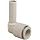 SMC KQ2L-99 PBT One-Touch Metric Tube Fitting, Plug-in 90 Degree Elbow, Tube OD x Tube ID