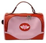 Pet Flys Dog Carrier Pink Flying Hearts - Super Size