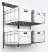 HyLoft Bin-Max 33.5-by-36-Inch Shelf Unit, Hammertone #175009 HyLoft Bin-Max 33.5-by-36-Inch Shelf Unit, Hammertone #175009