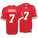 Matt Cassel Jersey: Reebok Red Replica #7 Kansas City Chiefs Jersey
