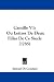 Camille V1: Ou Lettres De Deux Filles De Ce Siecle (1785)