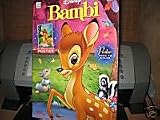 Disney Bambi Coloring Book and Bonus Poster