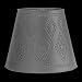 Lamp Shades Black Tin, Heart Punch Tin Shade