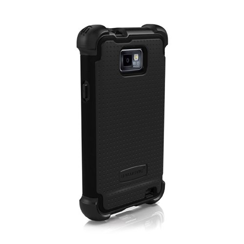 Ballistic SA0735 - M005 SG Case for Samsung Galaxy S2 (SGH - i777) - 1 Pack - Retail Packaging - Black/Black
