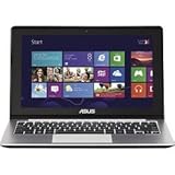 Asus - 11.6" Windows 8 Touch-Screen Laptop - Q200E-BSI3T08 - 3rd Gen Intel&Acirc;&reg; CoreTM i3-3217U processor - 4GB Memory - 500GB Hard Drive - Steel Gray Hairline