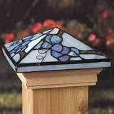 6x6 Tiffanystyle California Grape Post Cap [CAPITOL CITY LUMBER]