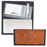 Jacksonville Jaguars Leather/Nylon Embossed Checkbook Cover