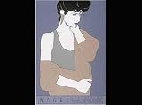 Commemorative 10 Art Print Poster By Patrick Nagel, 36 x 24