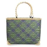 NOVICA Bamboo and rattan handbag, 