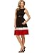 O Oscar Colorblock Belted Sleeveless Dress