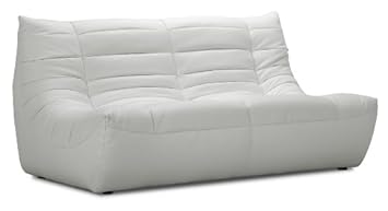 ZUO Carnival Loveseat, White,Zuo Modern - DROPSHIP,900561,333222