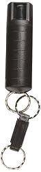 SABRE RED Compact Pepper Spray with Quick Release Key Ring
