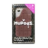 MuPodS iPhone4/4S シリコンケース ミルクチョコレート