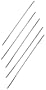 Dremel 16453 5" Plain-End Scroll Saw Blade