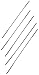 Dremel 16453 5-Inch Plain-End Scroll Saw Blades (5-Pack)