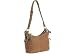 Great American Leather Ring Hobo Handbag NUTMEG