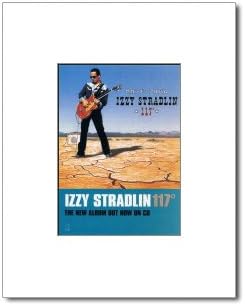GUNS N ROSES - Izzy Stradlin - 117 degrees Matted Mini Poster - 13.5x10cm
