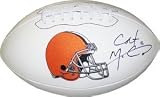 Colt McCoy Autographed/Hand Signed Cleveland Browns Logo Football- McCoy Hologram