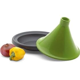 Le Creuset Enameled Cast-Iron 1-3 4-Quart Moroccan Tagine, Kiwi by Le Creuset