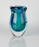 Beautiful Handblown Art Glass Vase L41