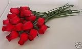 Handmade Wooden Red Roses 8