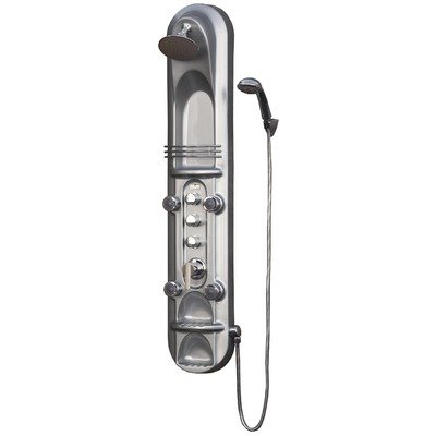 Kailua ShowerSpa in Chrome Color: Silver