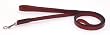 Hamilton Leather Dog Lead, Burgundy, 6' x 5/8"